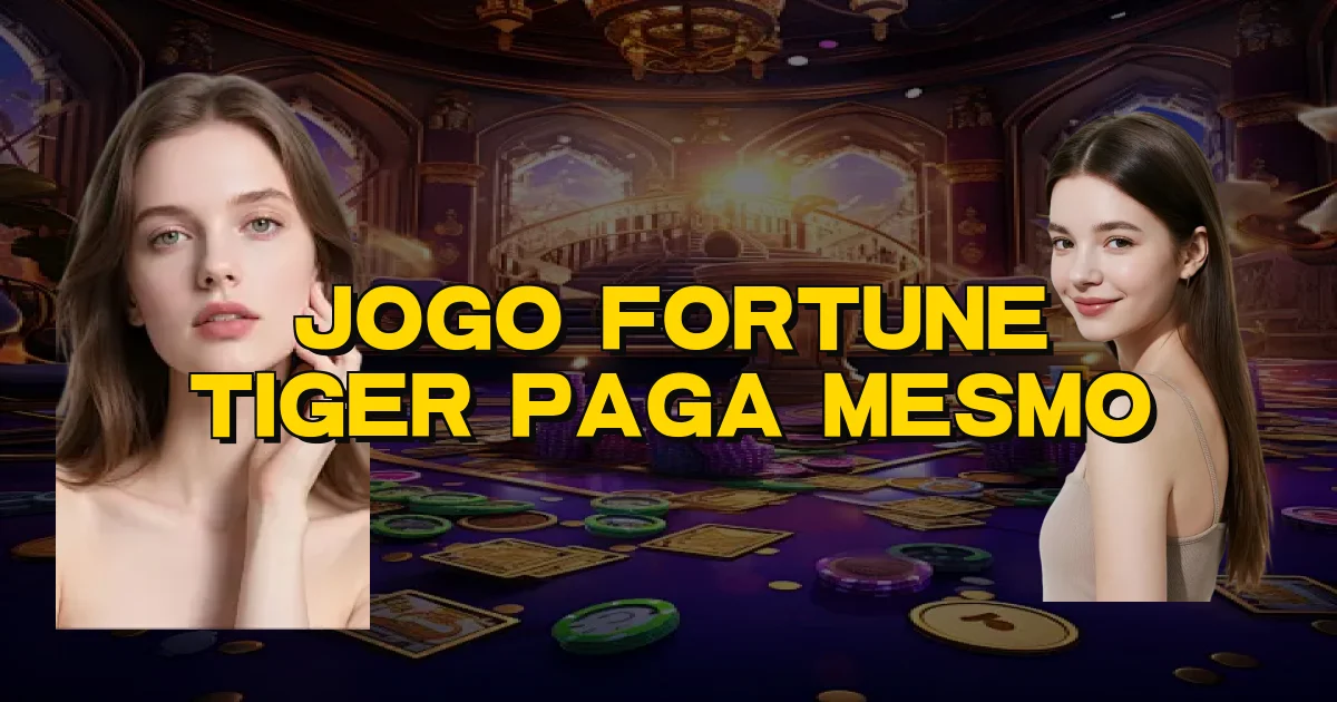 Jogo Fortune Tiger Paga Mesmo Oficial