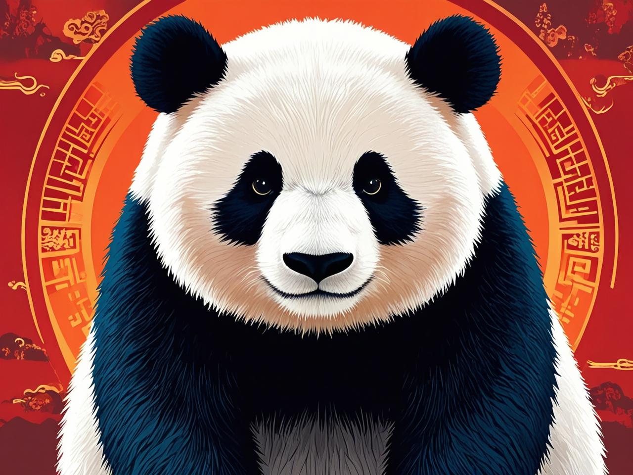 神威熊猫，中华文化的隐喻符号